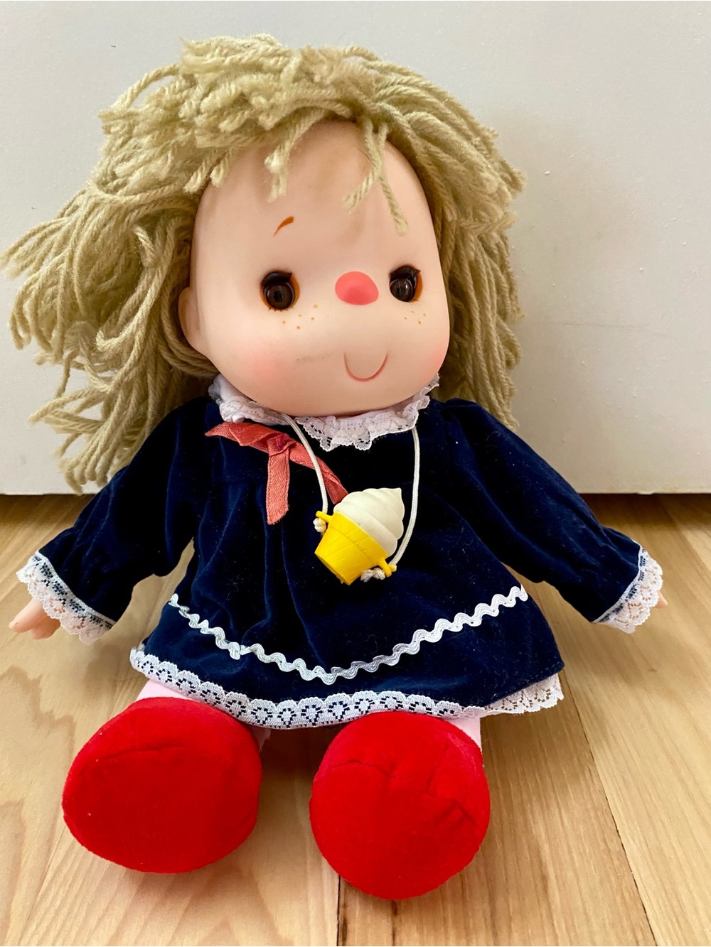 J Shin Ice Cream Doll Vintage 1980s 11 Inches